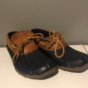 SPERRY top-sider waterproof rubber boot/ woman’s 8